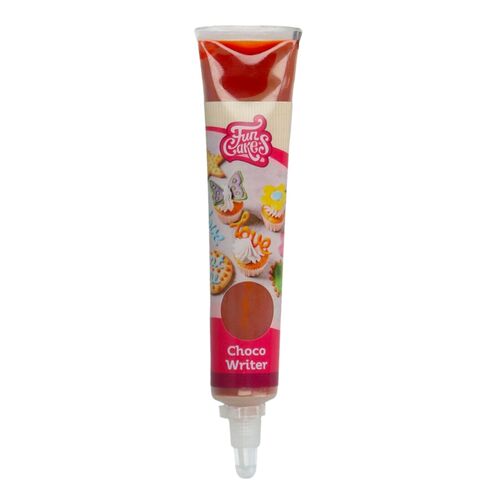 TUBO “CHOCO WRITER” FUNCAKES  - VERMELHO (25 G)