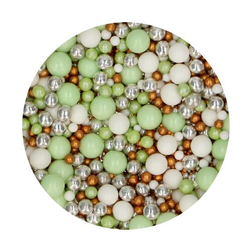 FUNCAKES PÉROLAS DE AÇÚCAR SOFT - MIX "BOTANICAL BLISS" (80 G)