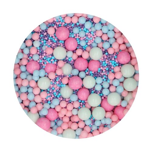 FUNCAKES PÉROLAS DE AÇÚCAR SOFT - MIX "BUBBLEGUM POP" (80 G)
