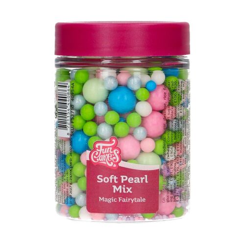FUNCAKES DE PÉROLAS DE AÇÚCAR SOFT - MIX "MAGIC FAIRYTALE" (80 G)