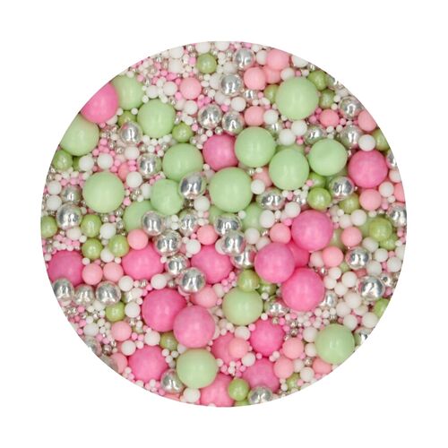 FUNCAKES DE PÉROLAS DE AÇÚCAR SOFT - MIX "ROSE GARDEN" (80 G)