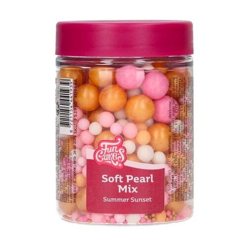 FUNCAKES DE PÉROLAS DE AÇÚCAR SOFT - MIX "SUMMER SUNSET" (80 G)