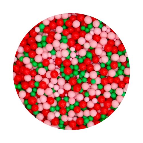 FUNCAKES DE PÉROLAS DE AÇÚCAR SOFT - MIX "FESTA DE MELANCIA" (80 G)