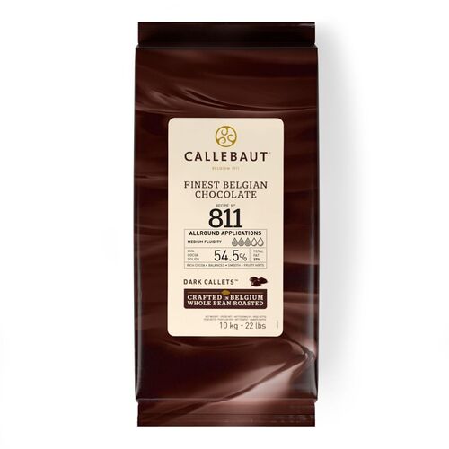 CALLETS DE CHOCOLATE PRETO CALLEBAUT 10 KG