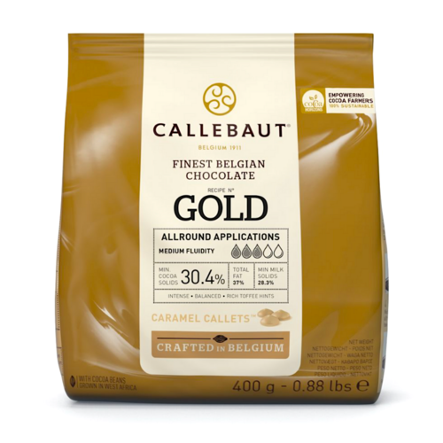 [P. CADUC.] CALLETS DE CHOCOLATE CARAMELIZADO DE OURO - 400 G