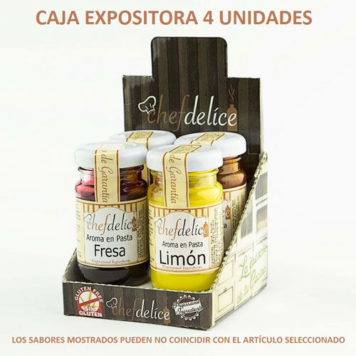 AROMA EM PASTA CHEFDELICE - NATA 50 G