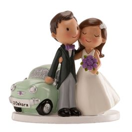 FIGURA PARA BOLO CARRO JUST MARRIED