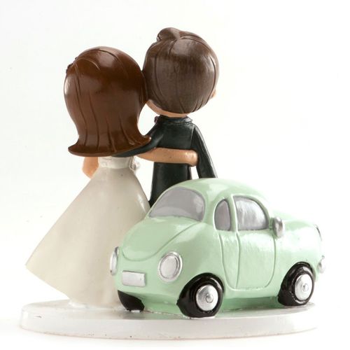 FIGURA PARA BOLO CARRO JUST MARRIED